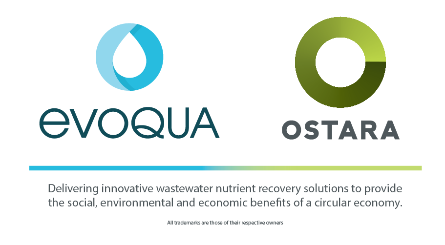 Evoqua Water Technologies Enters into Partnership with Ostara Nutrient Recovery Technologies Inc.