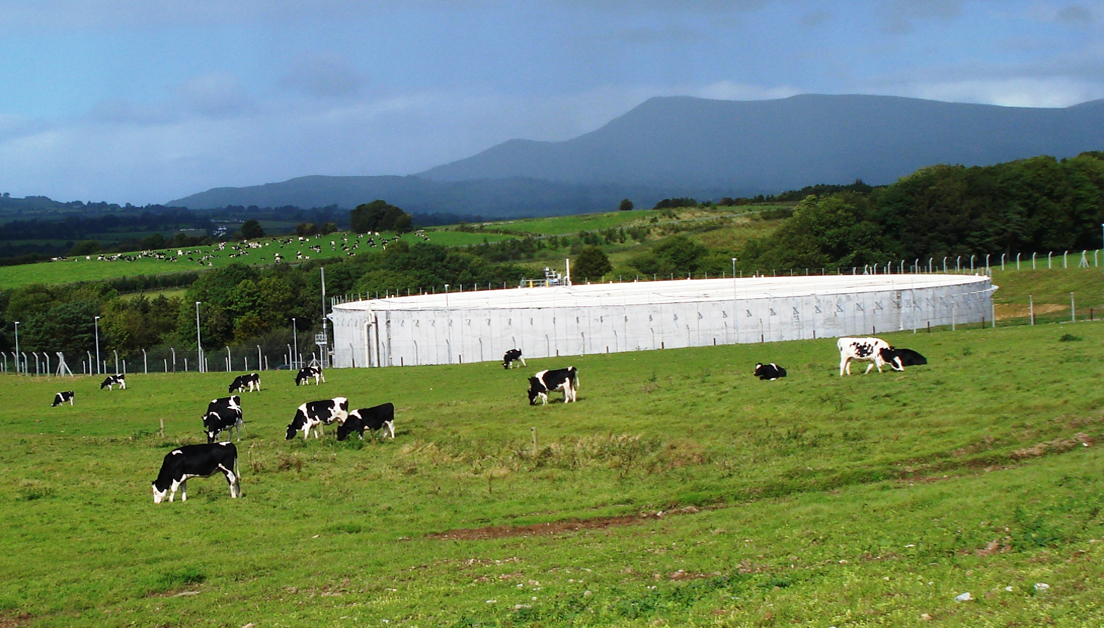 World’s Largest Above-Ground ADI-BVF® Digester Installed at Ireland’s Dairy Co-op
